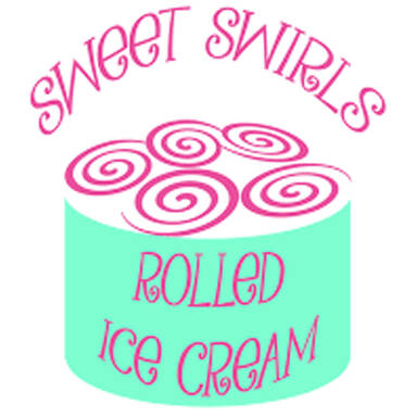 Sweet Swirls Rolled Ice Cream